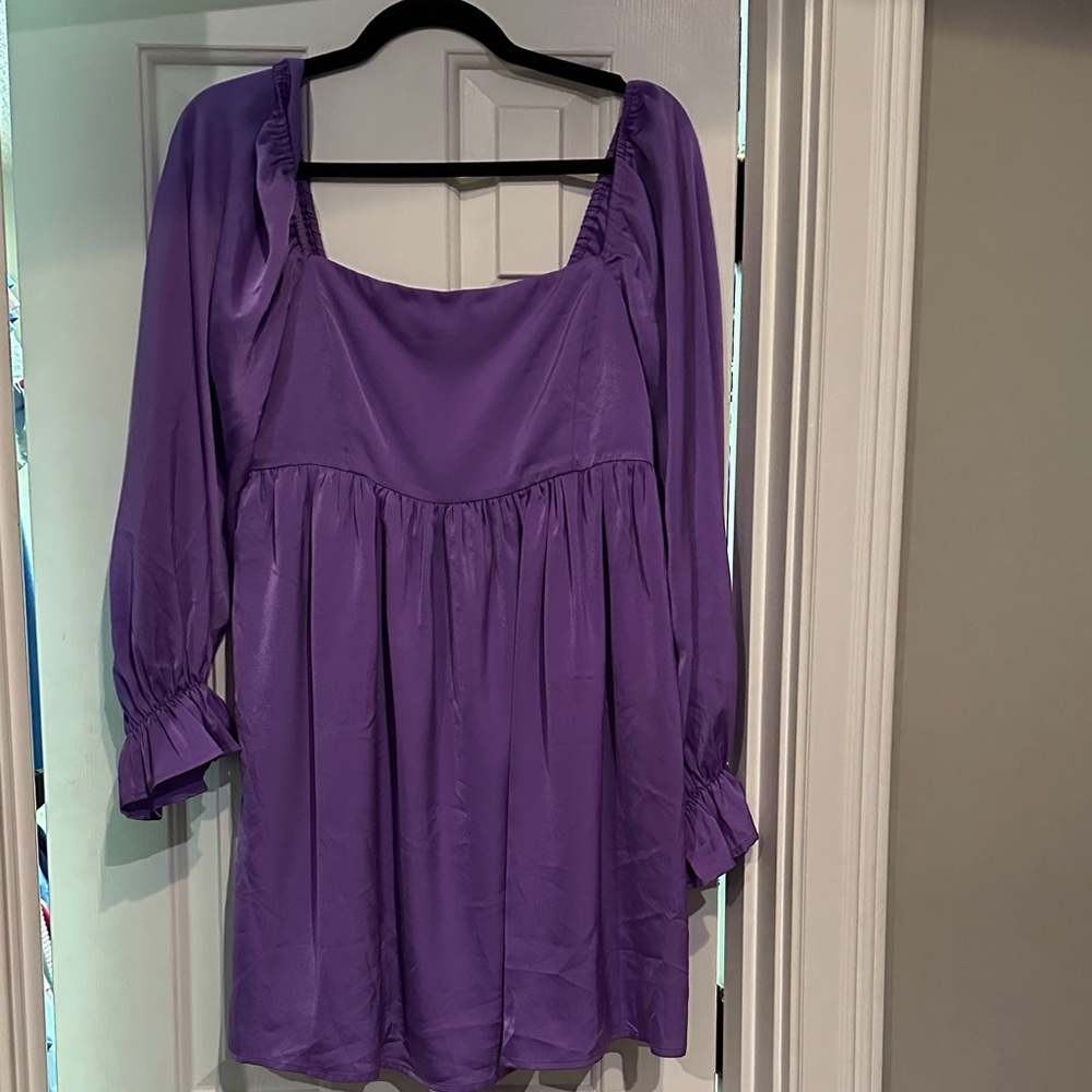 Pink Lily small elegant purple dress. Like new